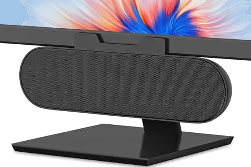 ZETIY USB Speaker for PC, Monitor Speakers with Clip-on Design