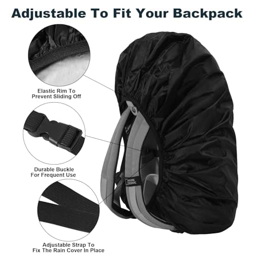 LAMA 1 Pack Waterproof Backpack Rain Cover for Size XXL 75L–85L Rucksack — view 6