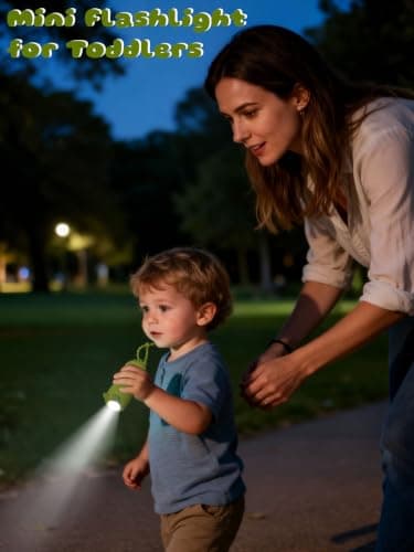 CoolGift Mart Kids Silicone Torch, Dimmable Flashlight for Toddlers Kids Boys Girls, Rechargeable Hanging Night Light for Camping, Night Walks and Home Use, Fun Animal Themed Portable Flashlight — view 5