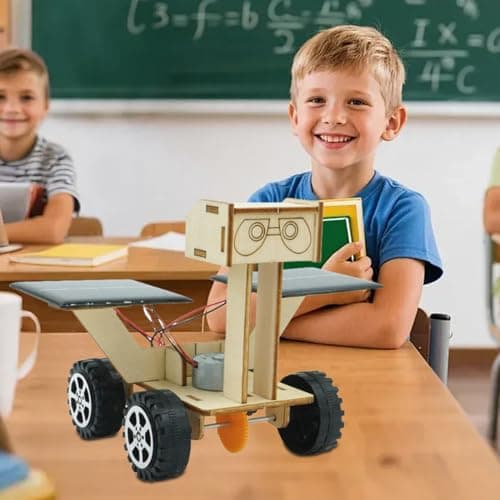 STEM Car Building Kit Solar Powered Educational Car Building Toys — view 3