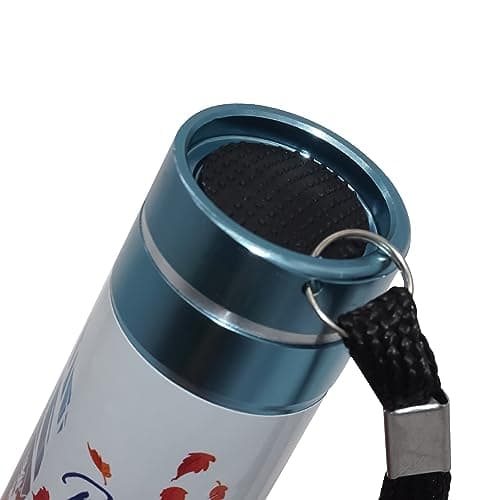 Forzen Sky Blue LED Torch, 8.7cm Aluminum Super Bright Flashlight for Kids, Night Light for General Purpose, Emergency 3+ Years | Travel Small Hand Torch — view 4