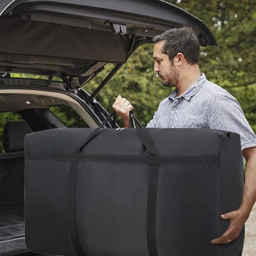 100L Large Storage Bag, Extra Large Moving Bag with Zips — view 6