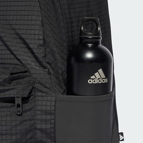 adidas Unisex Essentials 3 Stripes Back To School 2 Backpack, black/white, One size — view 4