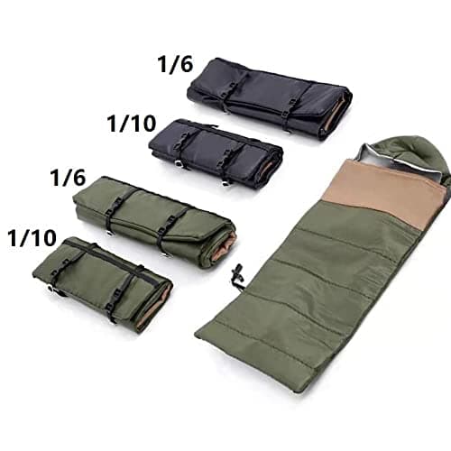 Aflytep Remote Control Car Simulation Sleeping Bag Decoration for 1/6 Car on Remote Controlled Axial SCX6 1/8 YK4082 Upgrade Parts Accessories, 2 — view 3