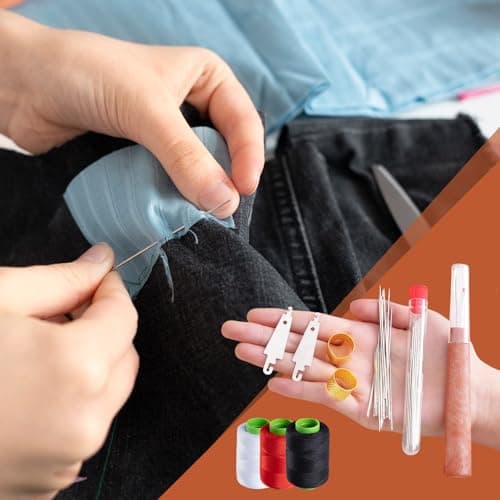 44 PCS Sewing Tool Set - Travel Sewing Kit with Needle and Thread Kit, Repair Tools for DIY Lovers and Beginners, Lightweight for Easy Handling and Portability Gifts for Women — view 3