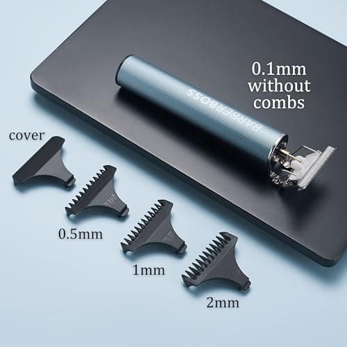 BarberBoss T-Blade Trimmer Men, Beard Clipper, Precision Hair Clippers for Haircuts, Edging & Detailing, Professional Men’s Grooming Kit — view 3