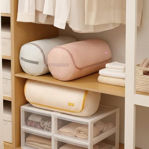 Self Compression Storage Bag 68x34cm Space Saver(Small - Yellow) — view 3