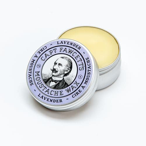 Captain Fawcett Lavender Moustache Wax & Folding Pocket Comb Set (CF.87T) – Medium Hold Styling Wax with Natural Ingredients & Travel Grooming Comb for Men — view 2