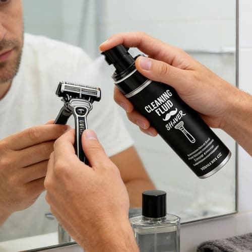 Electric Shaver Cleaning Solution 100ML Clipper Wash Spray — view 3