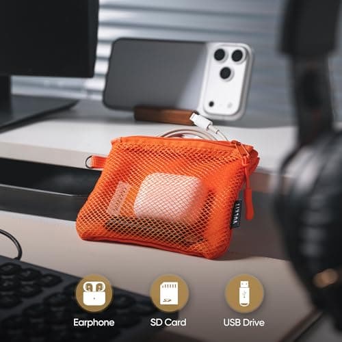 VULKIT 2 Packs Zip Wallet Small Coin Purses Multifunctional Travel Pouch Mini Storage Bag Portable Double Fastener Case — view 4