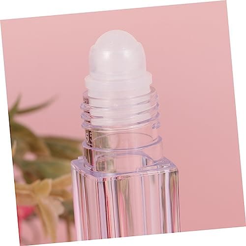 WOONEKY 6.5ml Refillable Lip Oil Roller Bottle Plastic 10 Pack with Lid — view 3