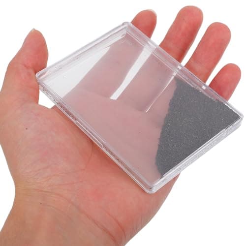 LIGIGWASH 3pcs Magnetic Field Demonstration Kit with Iron Shavings and Iron Oxide Powder, Portable Plastic Box 6.5x5x0.8cm for Classroom Activities and High School Physics Experiments — view 4