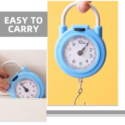 2pcs Mini Luggage Weighing Scale with Hook 10kg Compact Travel — view 3
