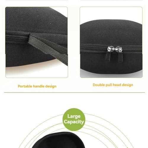 Dedjgoo Headphone Case Wear- EVA Exterior for Everyday Use Travel — view 5