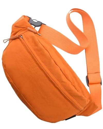 Bum Bag Women Crossbody Belt Bag, Water Resistant Nylon Sling Fanny Pack