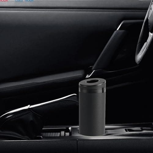 Car Tissue Holder Faux Leather Wear-Resistant Safety Hammer Design — view 2