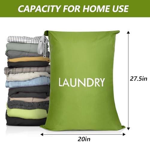 CANBOX Travel Laundry Bag, Nylon Wet Dry Storage Organizer, Zippered — view 2