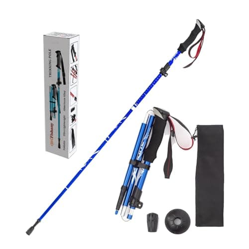 Folding Trekking Pole 7050 Aluminium Adjustable Walking Stick