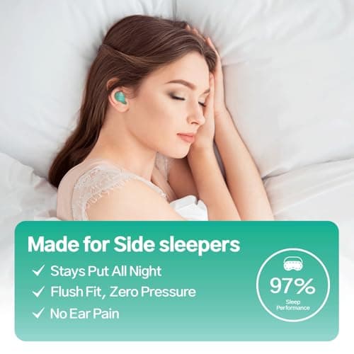 Soundbloc Earplugs™ Aurora (6 Pairs) – Reusable Super Soft Silicone Ear Plugs Noise Reduction for Sleep Focus Travel – Hearing Protection Swim Water Sports – Custom Fit 27dB Noise Cancelling — view 2