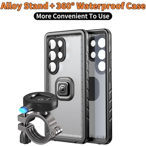 Cozycase IP68 TOP Waterproof Bike Phone Holder For Samsung Galaxy S25 Ultra — view 3
