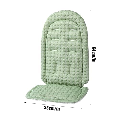 Stroller Pad - Reversible Stroller Inserts for Babies,Breathable Pushchair Mat Baby Head and Body Support for All Season Beach Camping Car Outdoor Hot Weather Commute — view 6
