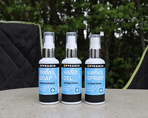 Pyramid Hand Sanitiser Gel for Travellers Camping Backpackers - 60ml — view 4