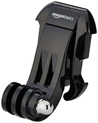 Amazon Basics Adjustable Chest Mount Harness for GoPro and Action Cameras, Lightweight & Comfortable, Black — view 6