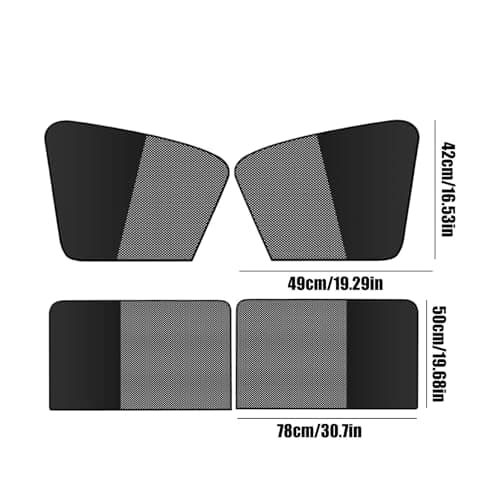 Car Sun Shade Magnetic Anti UV and Heat Protector for — view 6