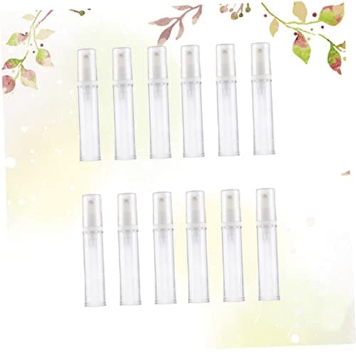 DEARMAMY 12 Pack Empty Spray Bottles Sunscreen Sprayer Press Pump Fine Bottle for Aromatherapy Subpackaging — view 3
