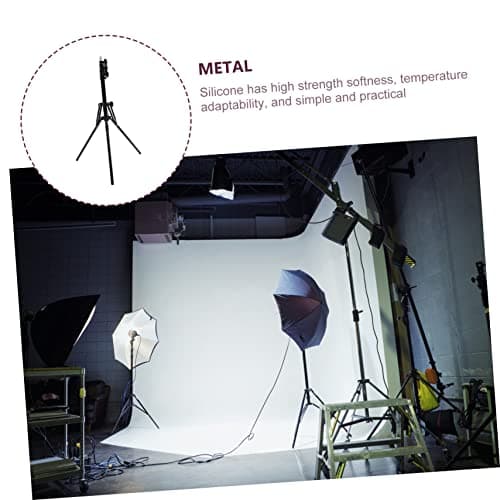 Black Portable Phone Tripod with Extendable Height for Travel — view 6
