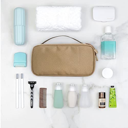 Medical Kit First Kits, Portable Travel Storage, Khaki — view 5