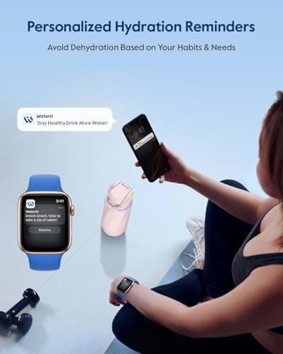 WaterH Boost Smart Water Bottle Tracker with Reminder to Drink Water, 710ml — view 3
