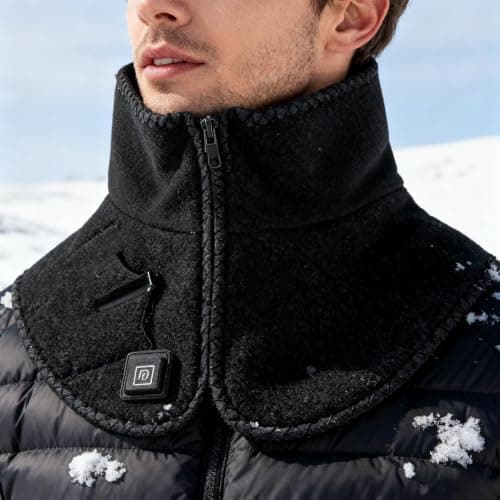 Neck Warmer Heating Pad 3 Temperature Levels Heater for Winter and Cold — view 3