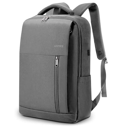 HOMIEE Laptop Travel Backpack 17.3 Inch, Business Laptop Bag Men Anti Theft