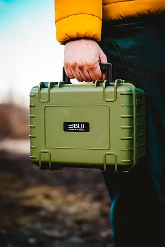 B&W Outdoor Transport Case - Type 2000 (Empty) - Yellow - Waterproof according to IP67 Certification, Dustproof, Virtually Indestructible — view 3