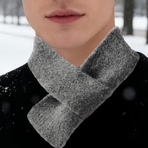 CHAOHAOKE Women's Knitted Winter Neck Gaiter - Warm Scarf for Cold Weather, Autumn, Christmas, Travel & Ski Trips — view 3