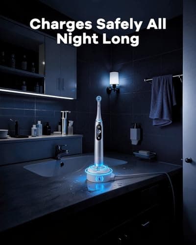 Superer Electric Toothbrush Charger Fit for Braun Oral B iO3 iO4 iO5 iO6 — view 3