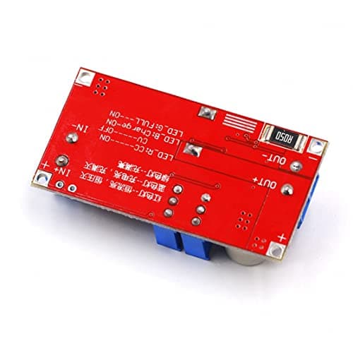 JZK 2Pcs XL4015 Max 5A DCto DC Adjustable Buck Converter 4-38V to 1.25-36V, High power LED constant current driver module, XL4015E1 DC Step Down Power Supply Voltage Regulator Module — view 5