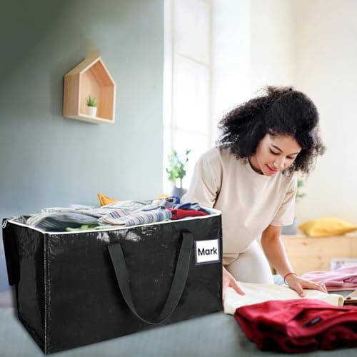 ZFWDSY Moving Boxes 6 Pack,Clothes Storage Large Moving Bags — view 5