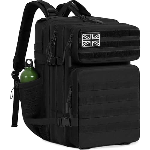 Military Tactical Backpack 20L/25L/35L/40L/45L, MOLLE Rucksack for Men