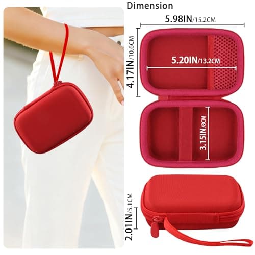 co2CREA Hard Travel Case for JBL GO 5 /Go 4 /GO 3 Ultra Portable Speaker — view 6