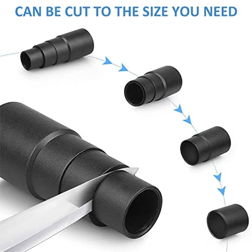 3 Pcs Universal Vacuum Adapter, 26.5MM-38MM Dust Extractor Hose Adaptor for Random Orbital Sander, Jigsaw, Circular Saw Reducer, Saw Eccentric Grinder Accessories — view 5