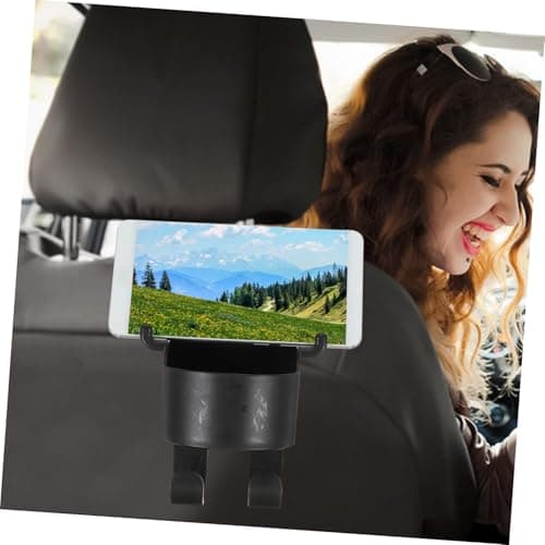 Universal Car Headrest Cup Holder, PP Back Seat Storage Hanger — view 4