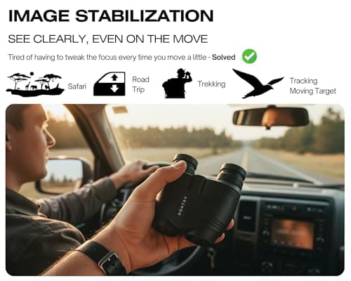 Hontry 12x25 Compact Binoculars for Adults and Kids Bird Watching — view 5