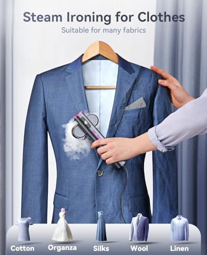 Jack＆Rose Travel Steamer for Clothes 100-240V Dual Voltage,Clothes Steamer — view 5