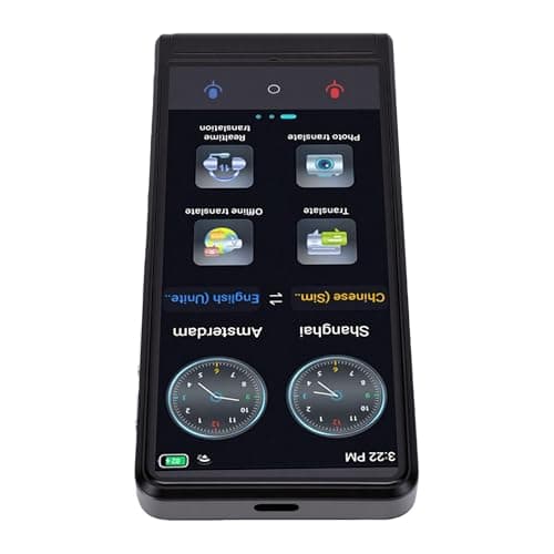 Yosoo Health Gear AI Language Translator Device Metal Portable Voice Translator with 4.04 in Touch Screen 158 Languages 8MP Photo Translation Offline Support for Travel Business Learning — view 5