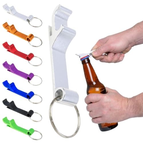TEEKU 7-in-1 Bottle and Can Opener Keychain Pocket Multi-Tool — view 3
