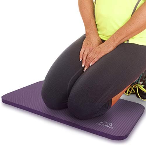 CampTeck U6963 - Non-Slip Yoga Knee Pad Soft Foam Yoga Knee Mat for Fitness, Exercise, Workout, Gym, Pilates etc. - Purple — view 3