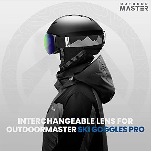 OutdoorMaster PRO Ski Goggle Replacement Lens, VLT Options for All Weather — view 6