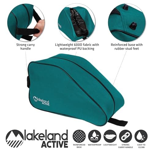 Lakeland Active Mosedale Waterproof Walking Boot Bag - Teal — view 2